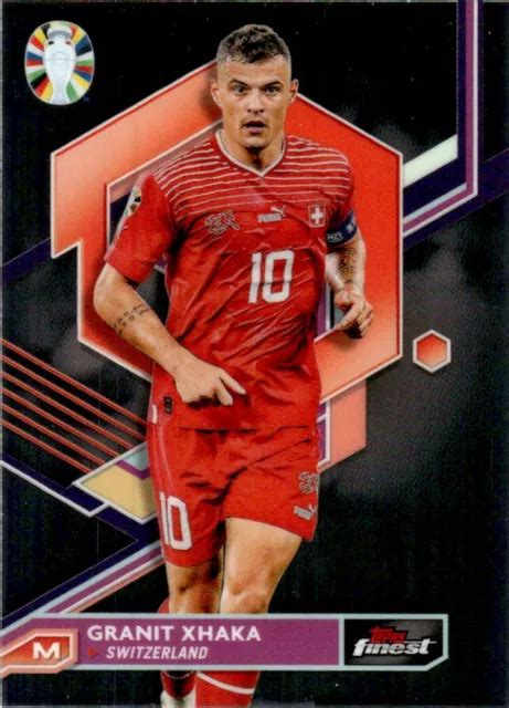 Topps Finest Road To Uefa Euro Base Granito Xhaka