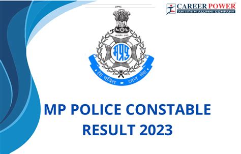 Mp Police Constable Result Merit List And Cut Off Marks