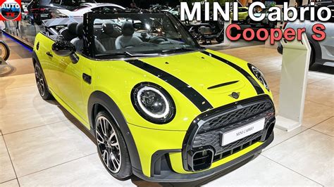 All New Mini Cabrio Cooper S First Look Auto Expo Brussels