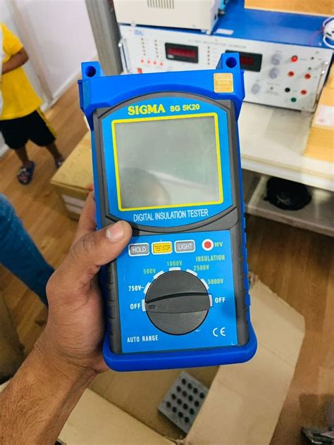 Digital Insulation Tester Model Name Number Sigma 20 Giga Ohm At Rs