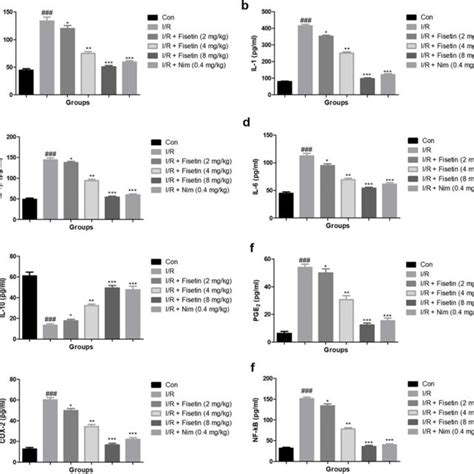 The Effect Of Fisetin On The Cytokines And Inflammatory Level In The