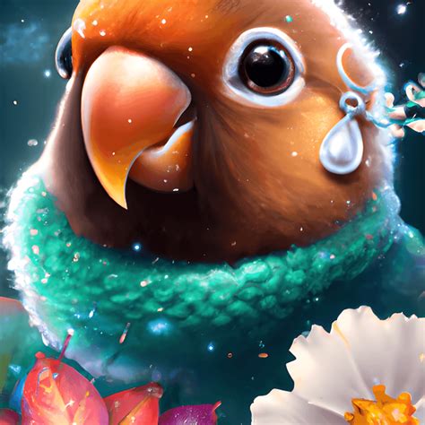 Fantasy Baby Parrot Graphic · Creative Fabrica