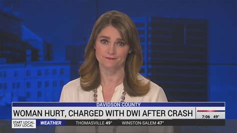 Woman Charged With Dwi After Davidson County Crash Fox8 Wghp