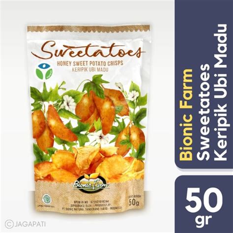 Jual Bionic Farm Sweetatoes Keripik Ubi Madu 50 Gr Cemilan Ubi