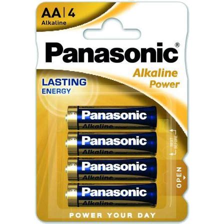 PANASONIC Baterie Alkaliczne AA LR6 1 5V