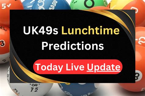 Lunchtime Prediction For Today UK 49s Draw