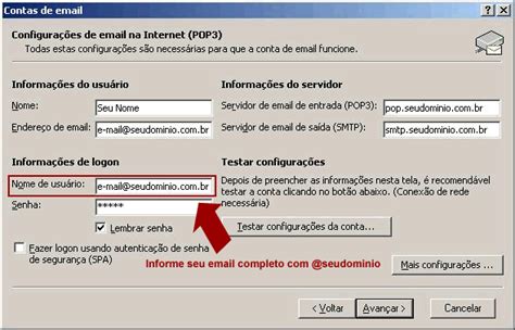 Configurando Seu Email No Outlook Xp Windows Evoserver