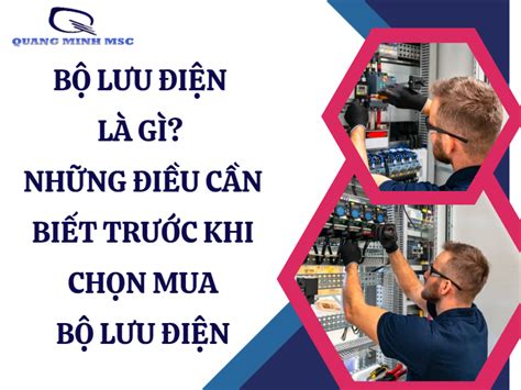 Bộ lưu điện là gì Những điều cần biết trước khi chọn mua bộ lưu điện