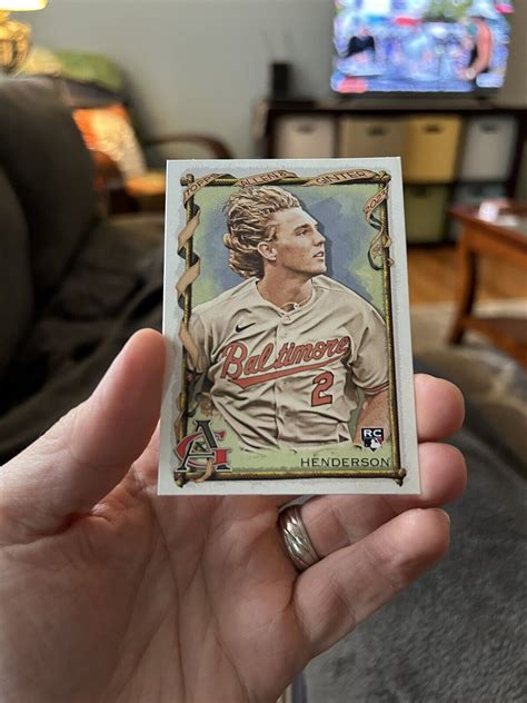 Topps Allen And Ginter Gunnar Henderson High Number Sp