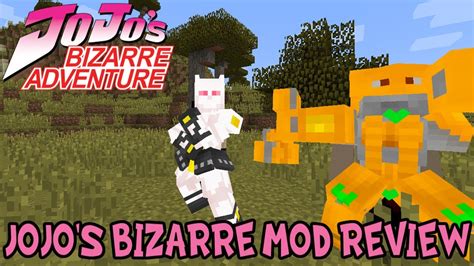 Stands Road Roller Time Stop And More Minecraft Jojo S Bizarre Adventure Mod Review Youtube