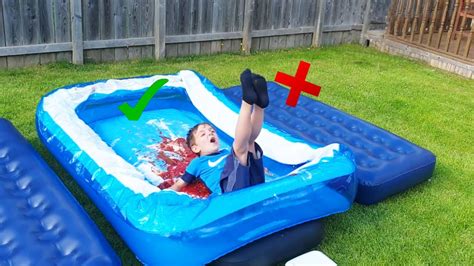 DON T Trust Fall Into The Wrong Pool Challenge YouTube