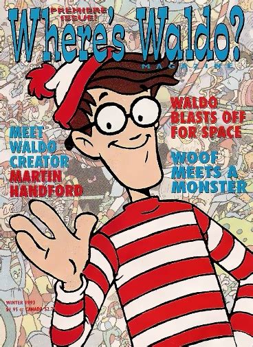 Where's Waldo? Magazine - issue 1 - Waldo Wiki - Where's Waldo?