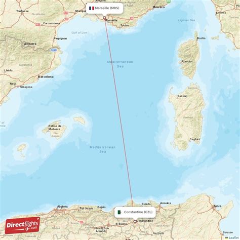 Direct Flights From Marseille To Constantine Mrs To Czl Non Stop