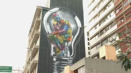 Eduardo Kobra Faz Novo Mural De Metros De Altura Na Zona Oeste De Sp