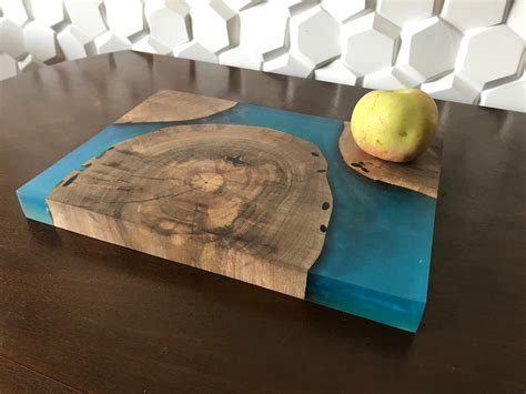 Epoxy Cutting Board Handcrafted Work Etsy