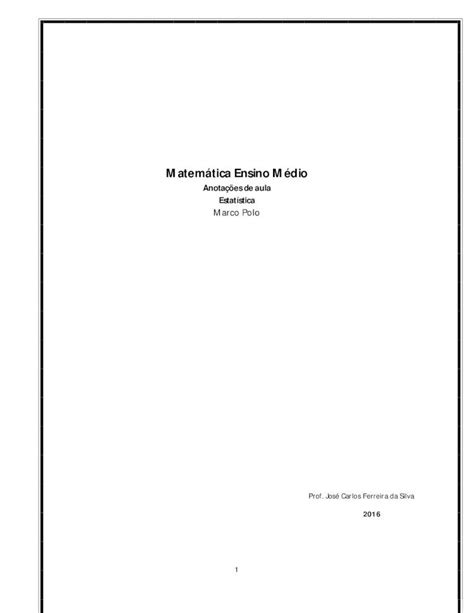 PDF Matemática Ensino Médio PDF fileÉ resultado de uma pesquisa