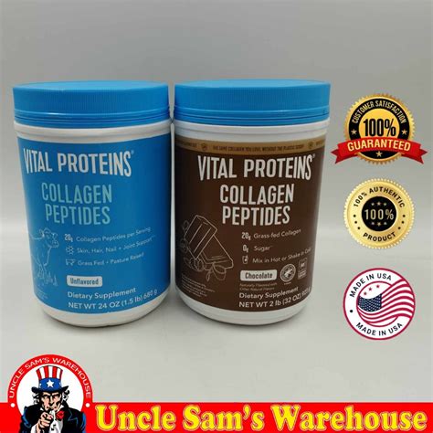 Vital Proteins Collagen Peptides 34 Servings 24oz Pasture Raised Grass