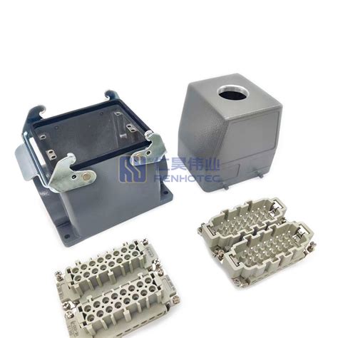 Heavy Duty Connector H32B Top Entry PG29 Surface Mounting HE 32 Pin 16A