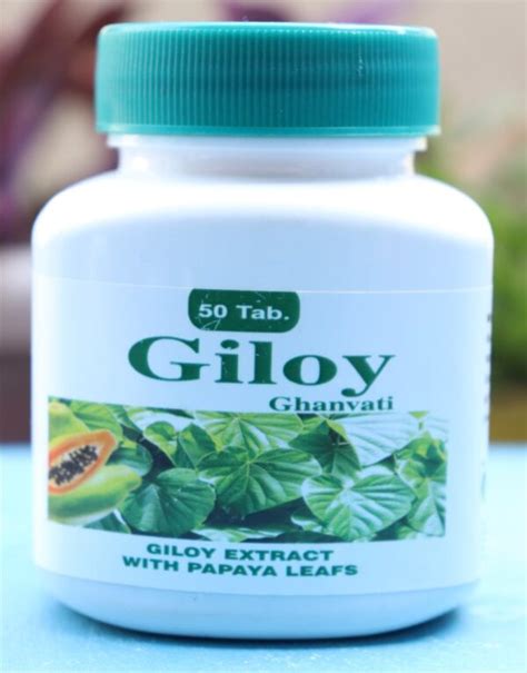 Giloy Ghanvati Tablets Saishsciveda Ayurvedic Product Online Store