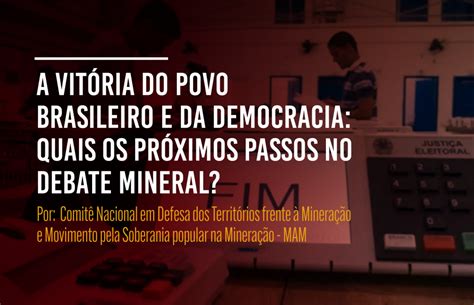 A vitória do povo brasileiro e da democracia quais os próximos passos