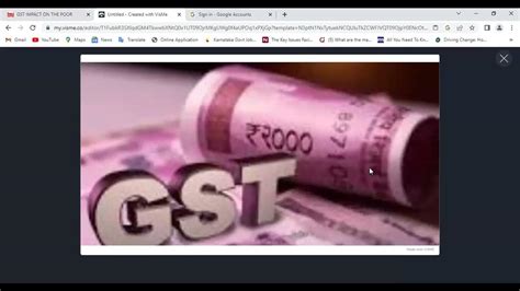 Gstgoods And Service Tax Youtube