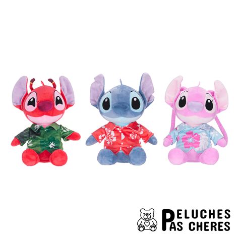 PELUCHE STITCH HAWAÏ 30CM Peluches pas chères