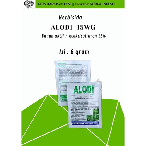 Jual Herbisida Racun Rumput Alodi Wg Gram Shopee Indonesia