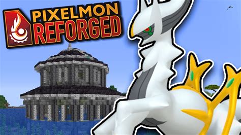 Le Temple De Arceus Pixelmon Legends Youtube