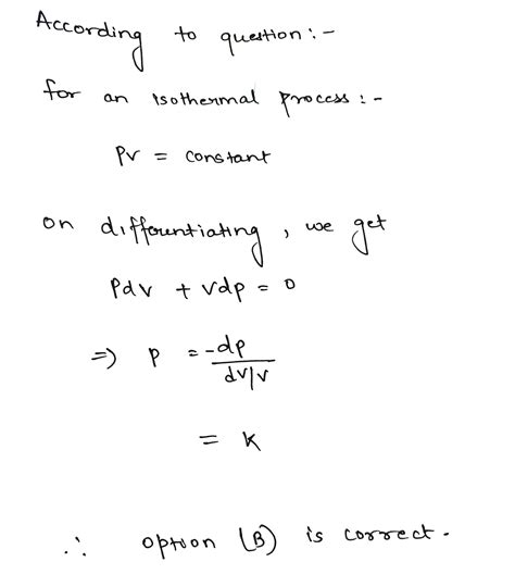 A Given Quantity Of A Ideal Gas Is At Pressure P And Absolute