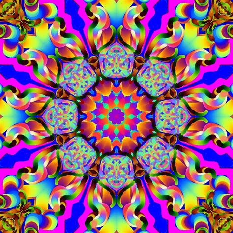 Solve Kaleidoscope Design 224 Jigsaw Puzzle Online With 16 Pieces