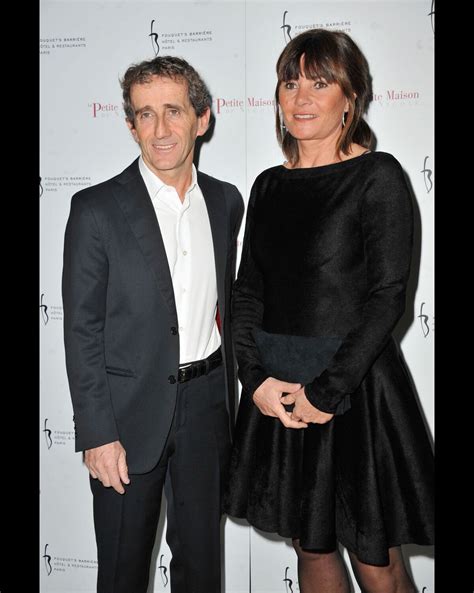 Photo Alain Prost Et Sa Femme Anne Marie L Inauguration Du