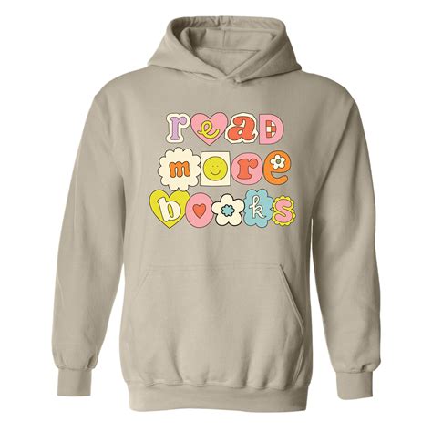 Gildan Adult Hoodie Read More Books Made To Order Noli Nico