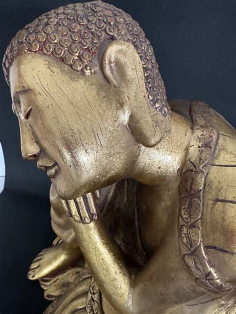 Grosse Sitzender Budha Skulptur Kaufen Auf Ricardo