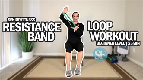 Full Body Resistance Band Loop Workout For Seniors And Beginners All