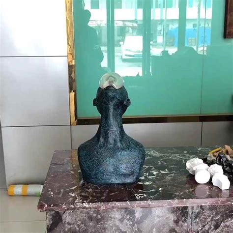 La Vida Moderna Tamaño Bronce Fundido Mujer Dama Estatuas Busto Para