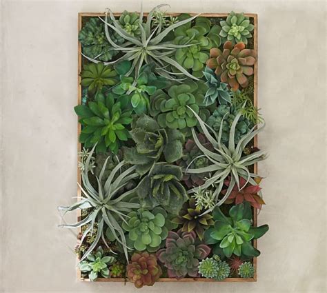 Easy Diy Faux Succulent Wall Art