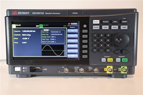 Review EDU33212A 2 Channel Arbitrary Waveform Generator Element14