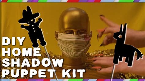 DIY Home Shadow Puppet Kit