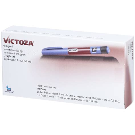 VICTOZA 6 Mg Ml Injektionslsg I E Fertigpen 10x3 Ml Mit Dem E Rezept