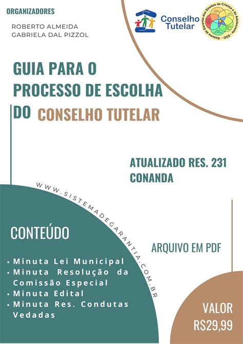 GUIA PARA O PROCESSO DE ESCOLHA DO CONSELHO TUTELAR 2023 Sistema