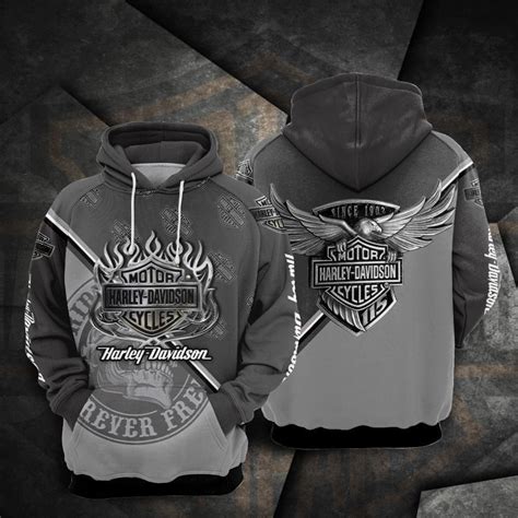 Harley Davidson Motocycle 3d Printed Hoodiezipper Hoodie Travels In