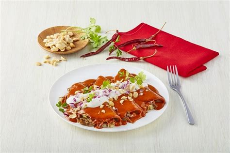 Enchiladas En Salsa De Cacahuate Recetas Nestlé