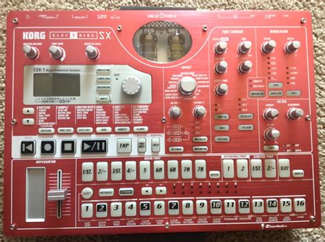 Korg Electribe ESX 1 Plus 4Gb Of Samples And 32MB Smart Media Reverb