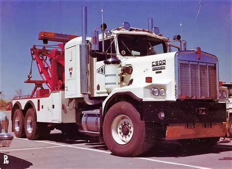 United Towing And Recovery Services Canmore Alberta 1976 Kenworth C500