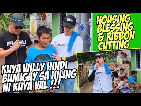 Kuya Willy Super Saya Sa Bagong Bahay Nya Youtube