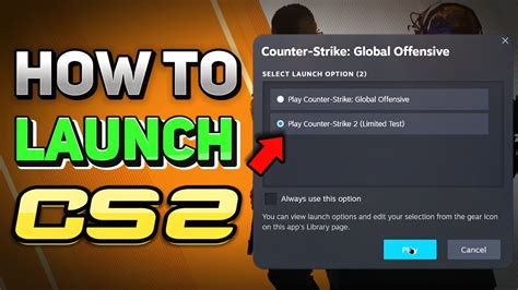 How to Launch CS2 Beta (CS:GO/CS2 Default Launch Settings) - YouTube