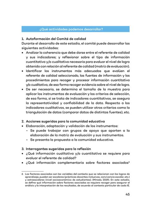 Guia De Autoevaluacion Institucional Con Fines De Mejora Educaci N