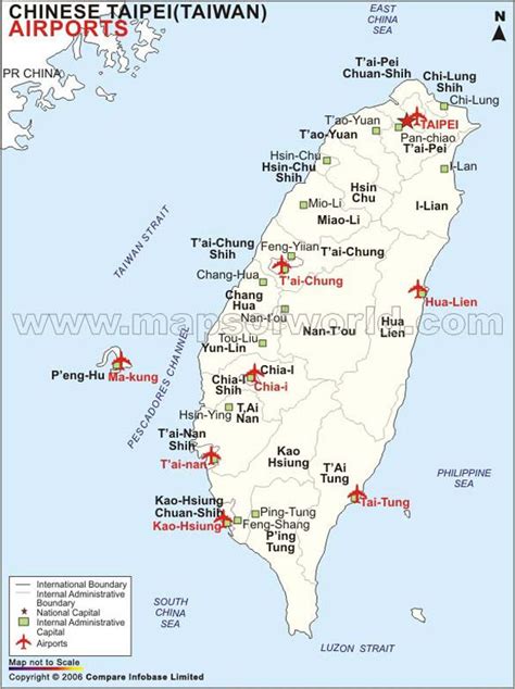 Taiwan Taoyuan International Airport Map - Cities And Towns Map