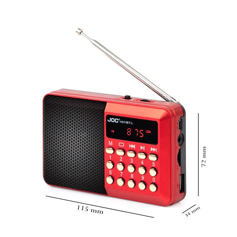 Radio Ultra Portabil Cu Acumulator Bluetooth Si Sunet De Calitate Hi