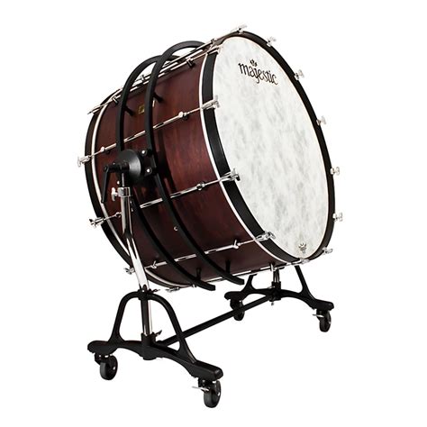 Majestic Prophonic Bass Drum With Ssb Suspended Concert Tilting Stand